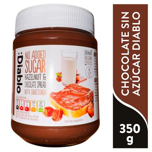 Diablo Spred Hazelnut Sugar Free 350 g