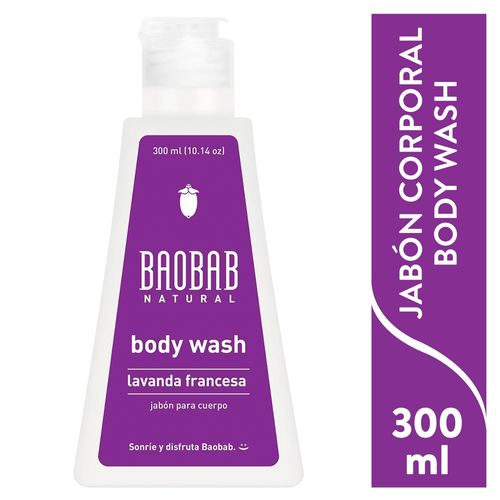 Baobab Body Wash Lavanda Francesa 300 ml