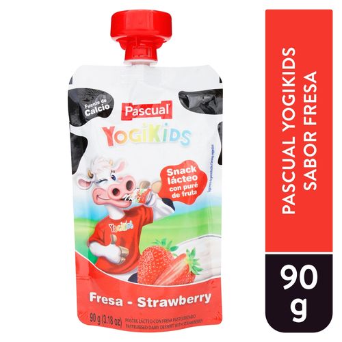 Yogikids Pascual Fresa Pouch 90ml