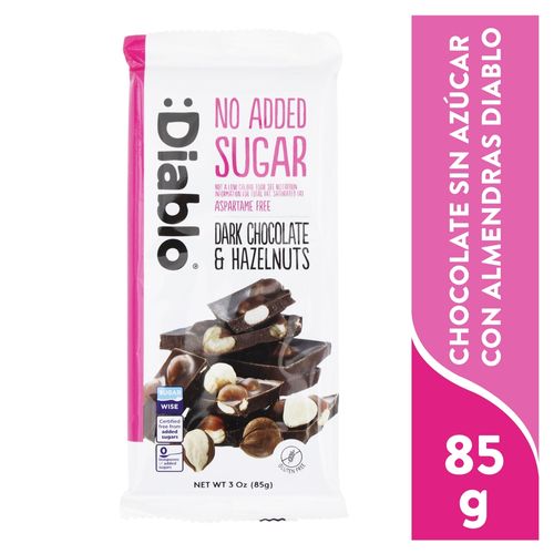 Diablo Chocola Hazelnut Sugar Free 85 g