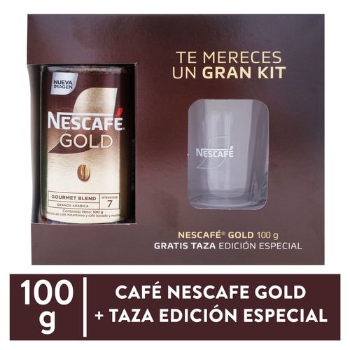 Pack Taza Con Cafe Nescafe Gold 100gr