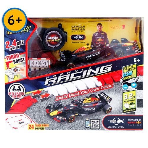 Juguete Maisito Tech Rc formula 1 vehículo carro red bull escala 1/14 con sonido a radio control