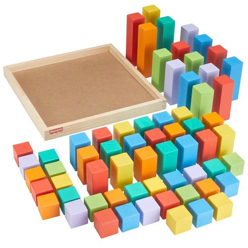Piramide de bloques de madera Fisher-Price