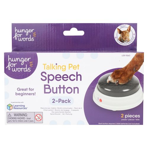 Paquete De 2 Botones De Voz Para Mascota