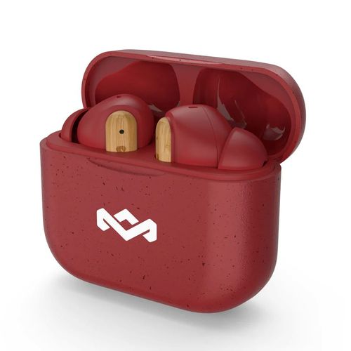 Audífonos House of Marley little bird true wireless rojo