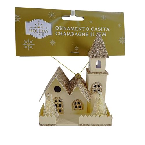 Adorno Arbol Florecitas c Clip 19cm