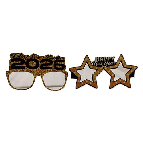 Lentes Ano Nuevo 2 Pz