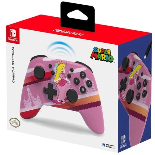 Control Nintendo switch inalámbrico horipad edición princesa peach