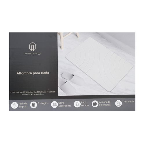 Tapetes Hometrends Alfombra De Bano De Diatomeas