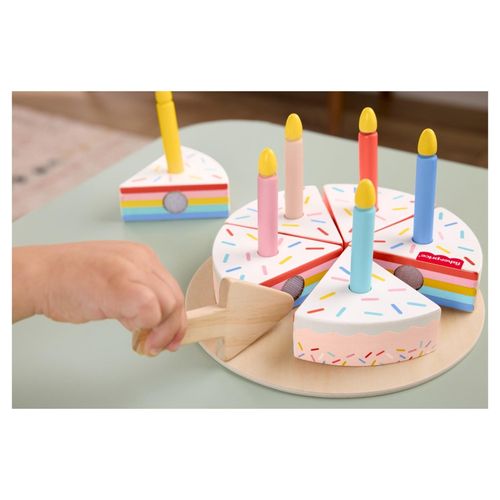 Pastel cumpleaños de madera Fisher-Price