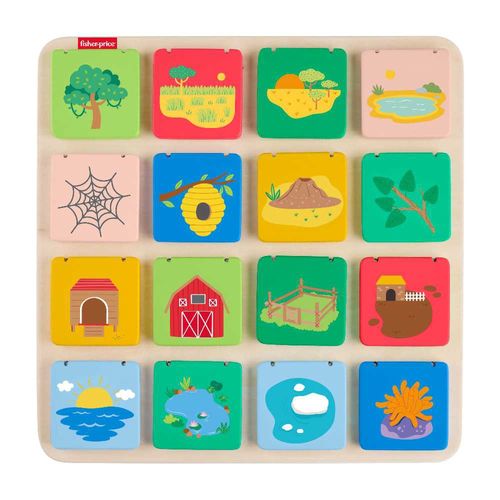 Adivina los animalitos de madera Fisher-Price