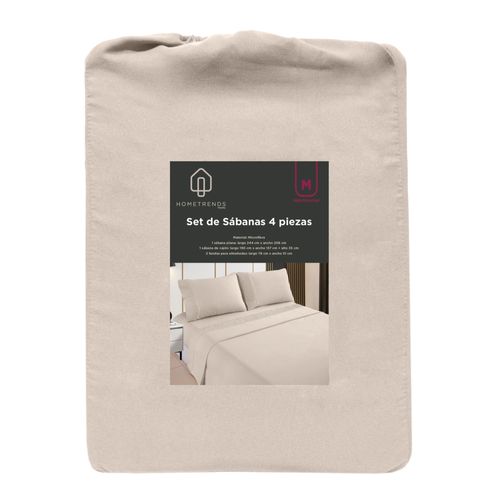 Protectores y Sábanas Home Trends Set De Sabanas De Mf Hometrends Full