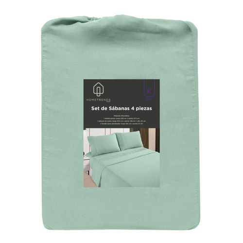 Protectores y Sábanas Home Trends Set De Sabanas De Mf Hometrends King