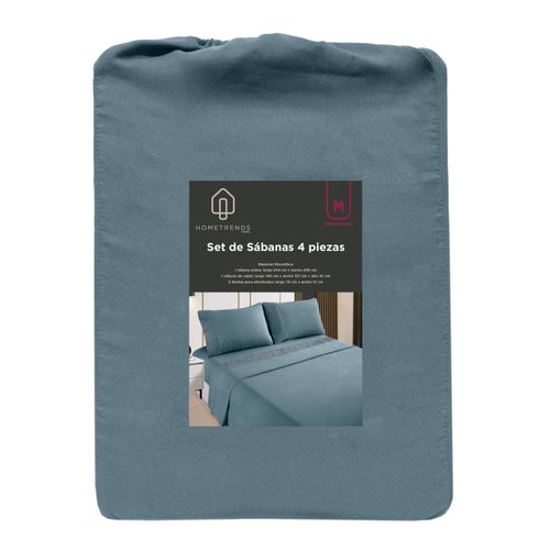 Protectores y Sábanas Home Trends Set De Sabanas De Mf Hometrends Full