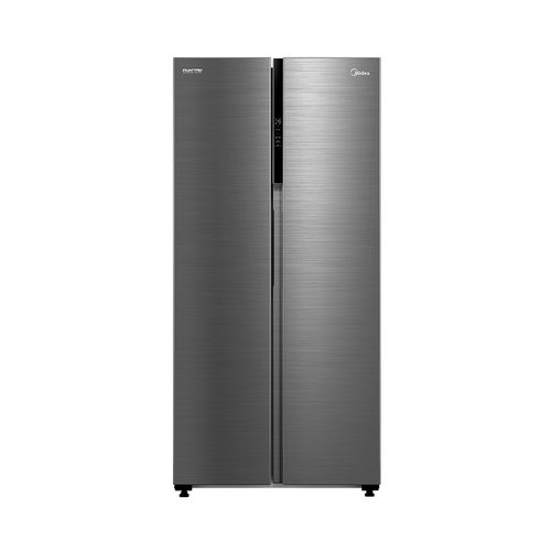 Refrigerador Midea modelo MDRS619FGM46 gris side by side -17 pies cúbicos