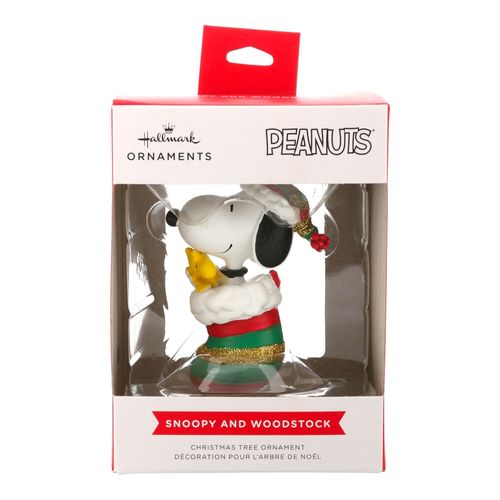 Colgante Hallmark bota navideña de snoopy