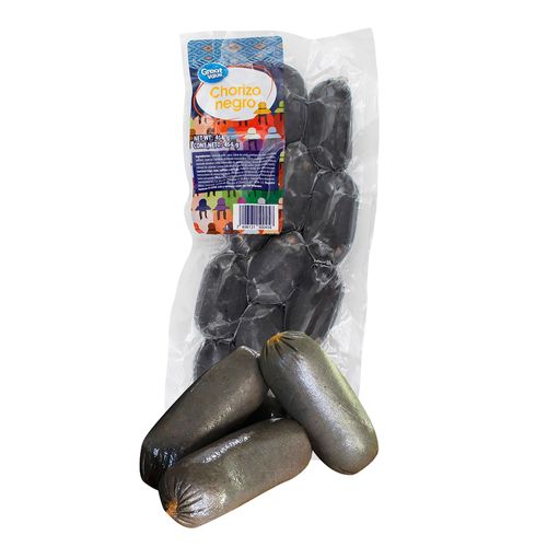 Chorizo negro Great Value - 454 g