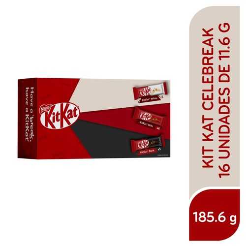 Kit Kat Caja Celebrak Surtido 16u 185gr