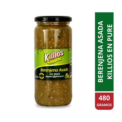 Berenjena Killios Asada En Pure - 480 g