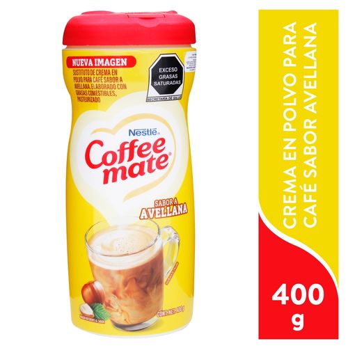 Crema Nestle Coffee Mate En Polvo Para Café Sabor Avellana - 400 g