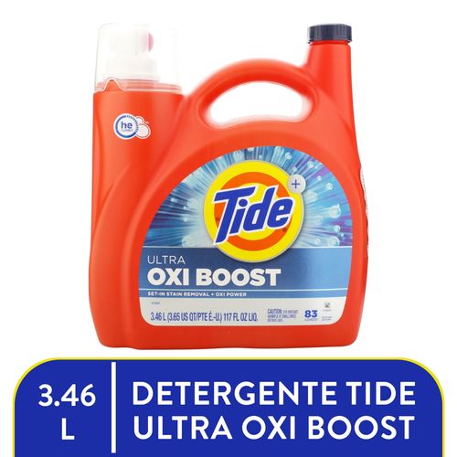 Detergente Líquido Tide Detergente Liquido Tide Oxi Boost 3.46ml