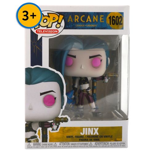 Juguetes Para Niños Funko Pop Tv Arcane Lol S1 Jinx Fig. Vinil
