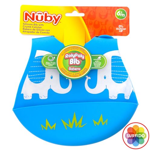 Babero Silicon Atrapatodo Nuby