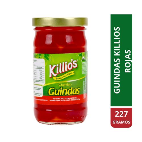 Guindas Killios Rojas - 227 g