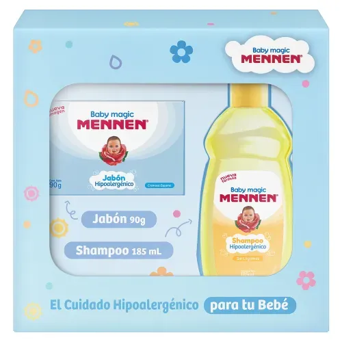 Pack Mennen Shampo 185ml Jabon90gr  1 Ea