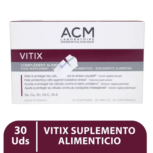 Vitix Antiedad Tabletas 30 Unidad