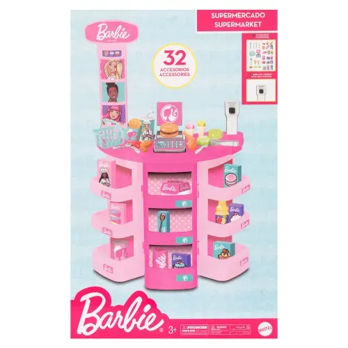 Supermercado Barbie con luz y sonido