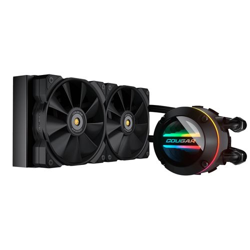 Enfriador líquido Cougar Poseidon GT ARGB negro - 240 mm