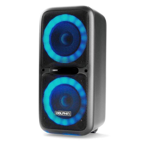 Bocina Dolphin SP-2120RBT bluetooth party speaker dual 3600w negro - 12”