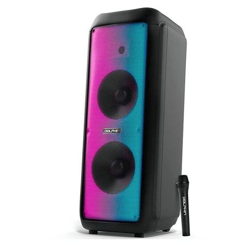 Bocina Dolphin SP-1070RBT bluetooth premium dual 3700w negro - 10”