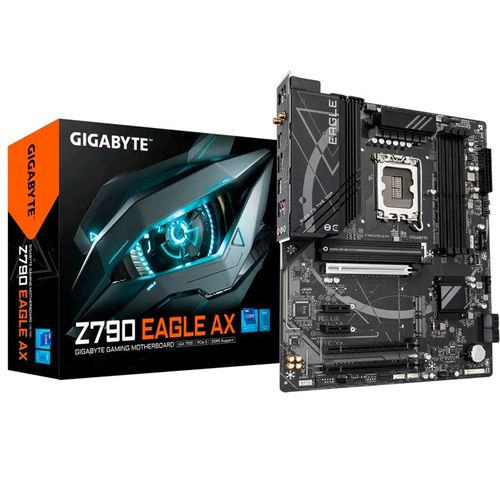 Motherboard Gigabyte Z790 Eagle AX socket LGA1700 12th, 13th y 14th gen 4xDDR5  ATX
