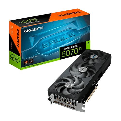Tarjeta de video Gigabyte geforce RTX 5070 TI Eagle OC SFF DP HDMI PCIe 5.0 16GB GDDR7