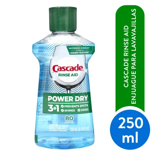 Abrillantador para Máquina Lavavajillas Cascade Platinum 250 ml