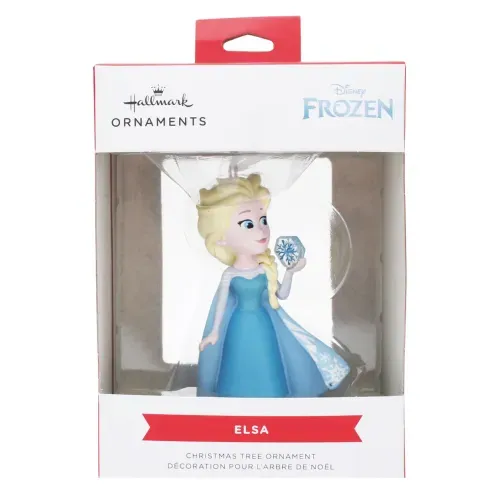 Colgante Hallmark navideño de elsa