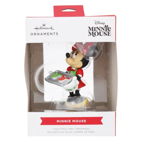 Colgante Hallmark minnie vestido rojo