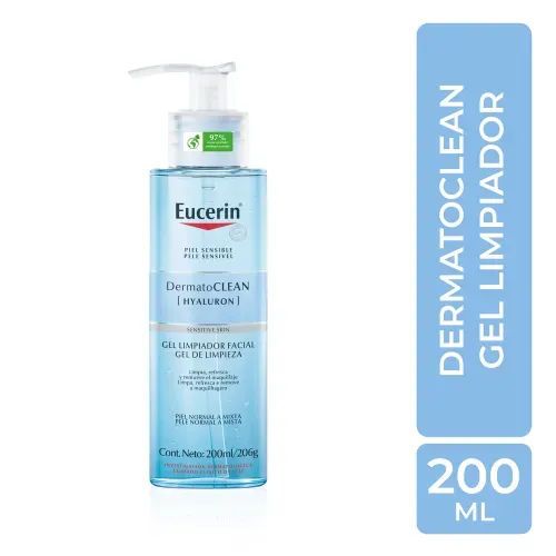 Gel facial Eucerin ácido hialurónico - 200 ml