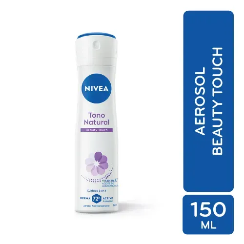 Antitranspirante Nivea Spray Femenino Aclarado Beauty Touch -150ml