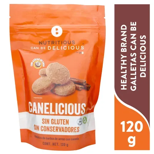 Galletas Nutritious Can Be Delicious Canelicious 120 g