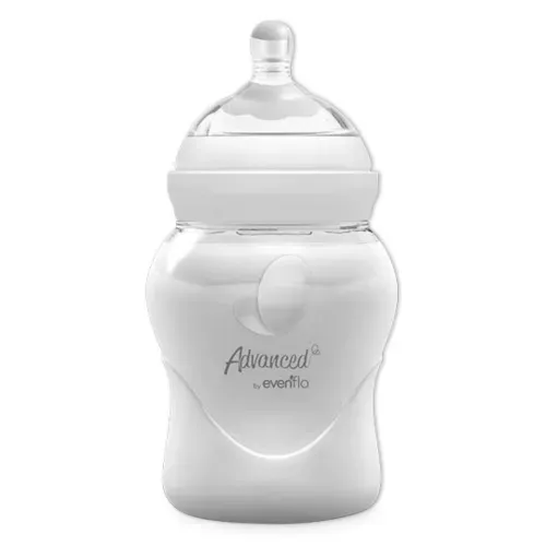 Biberón  Evenflo Advanced  Cuello Ancho Anticólicos - 5oz