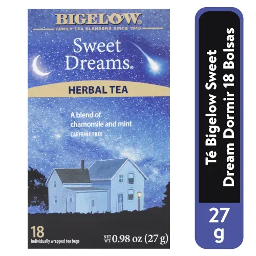 Té Bigelow Sweet Dream Dormir 20 Bolsas - 30 g