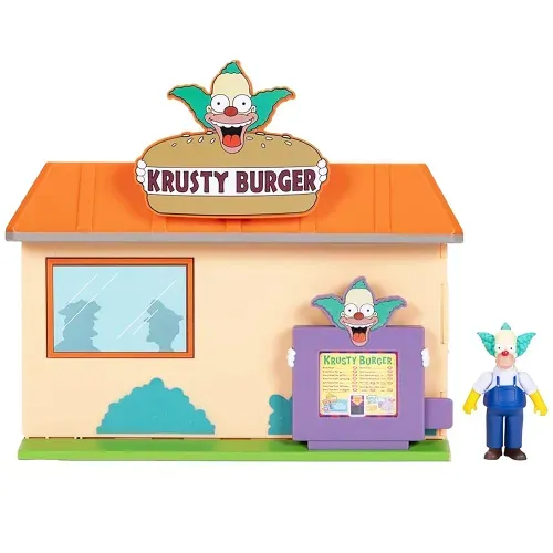 Figura The Simpsons playset Krusty Burger Surtido