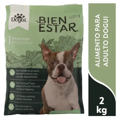 Alimento Dogui Adulto pequeños Bienestar - 2 kg