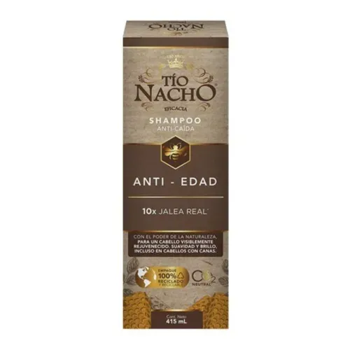 Shampoo Tio Nacho Anti- Edad Jalea Real - 415 ml