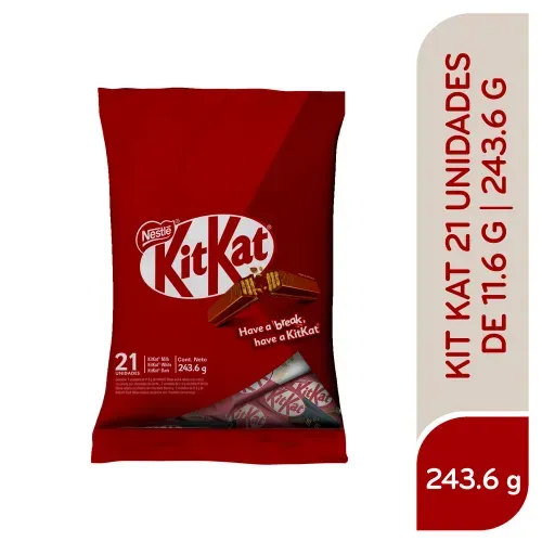 Chocolate Kit Kat Sharing Pack 21u 243gr