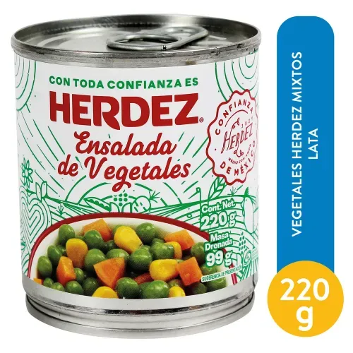 Ensalada Herdez De Vegetales - 220 g