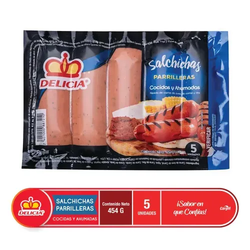 Salchicha Delicia Parrillera  - 454 g